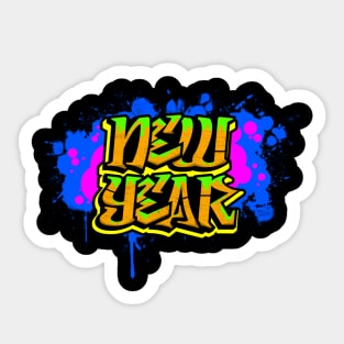 new year Sticker
